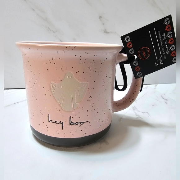 market Finds Other - MARKET FINDS Hey Boo Pink and Black mug